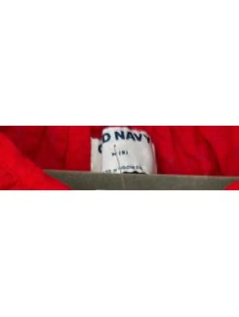 Old Navy Girls Red Tiered Long Sleeve Dress Size 8